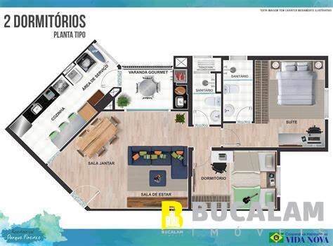 Apartamento à venda com 2 quartos, 82m² - Foto 4