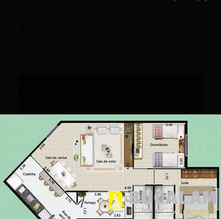 Apartamento à venda com 2 quartos, 84m² - Foto 7